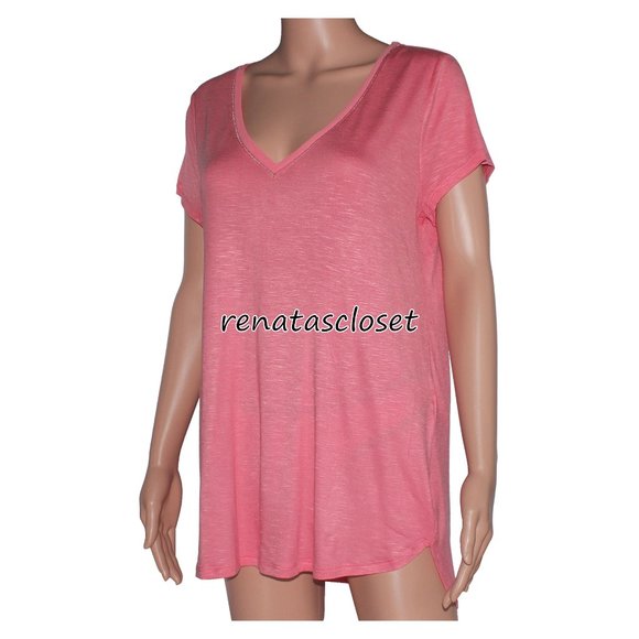 White House Black Market Women's Everyday Short Sleeve V-Neck Tee NWT - Picture 6 of 11